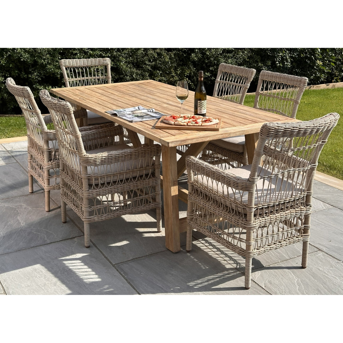 Provence dining chair detail