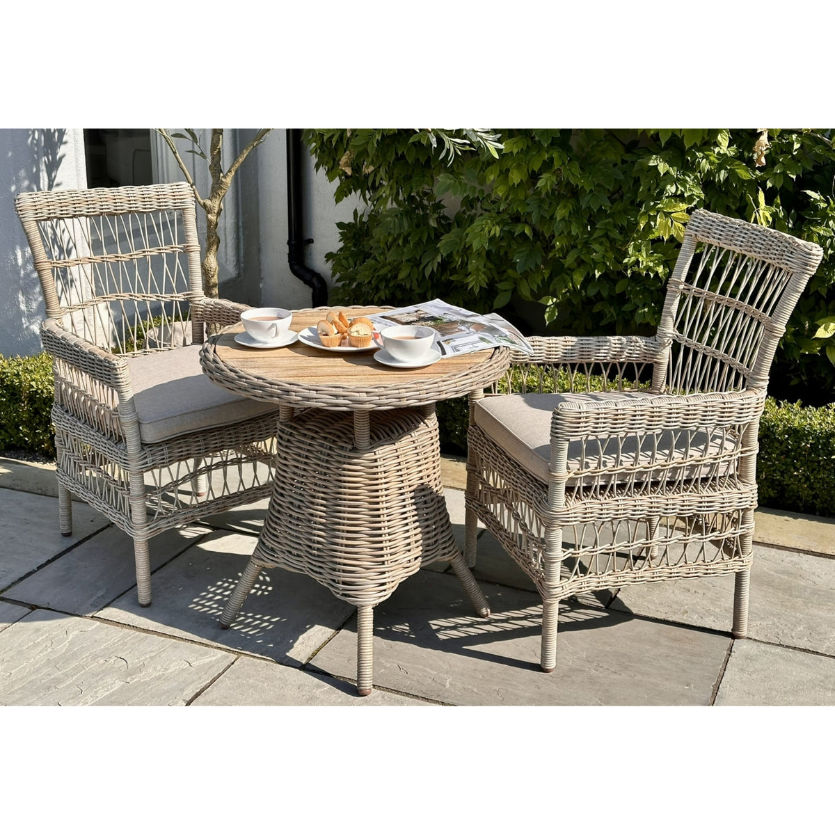 Provence dining chair styled