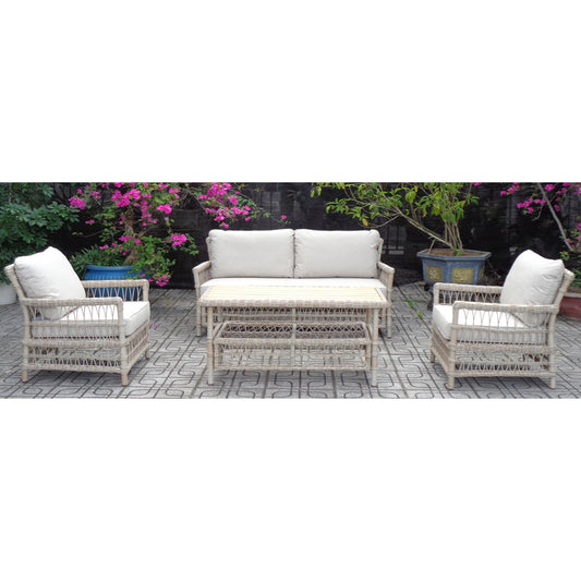 Provence outdoor 4 seater lounge set