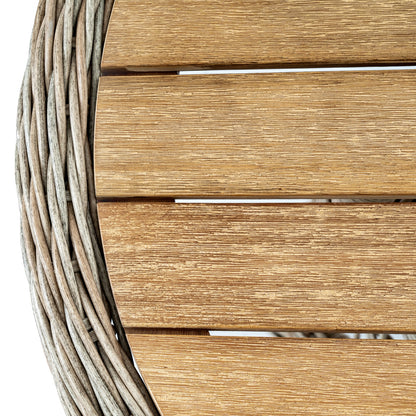 Provence bistro table detail