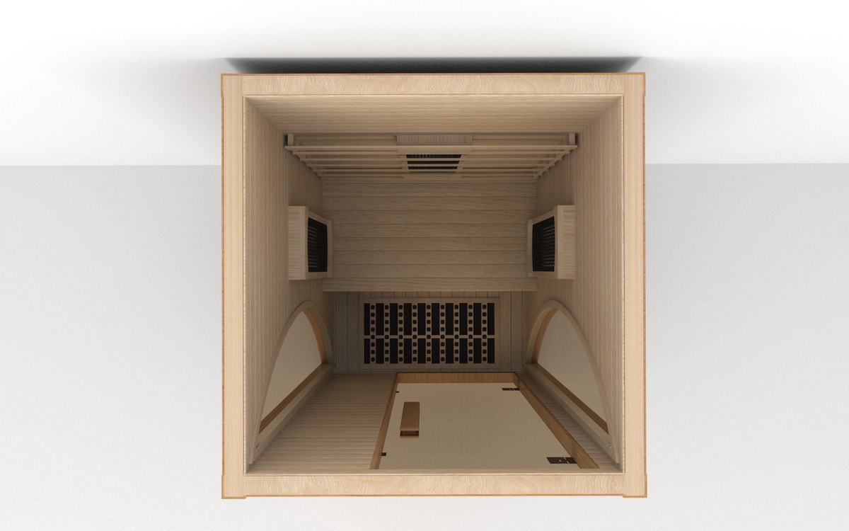 The Contrast Theory Threshold Solo Infrared Sauna (1 person)