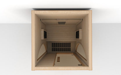 The Contrast Theory Threshold Solo Infrared Sauna (1 person)