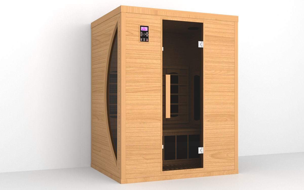 The Contrast Theory Threshold Trio Infrared Sauna (3 person)