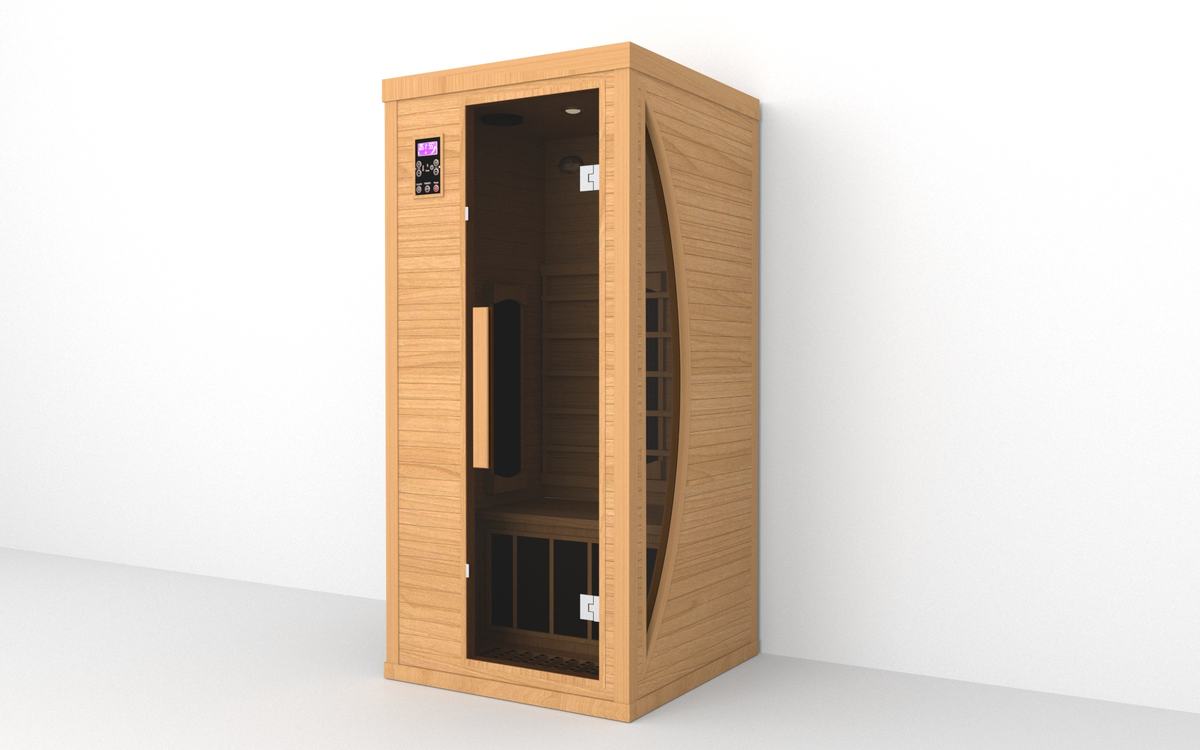The Contrast Theory Threshold Solo Infrared Sauna (1 person)