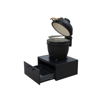 L-Shape 2.7m Kamado base with drawer