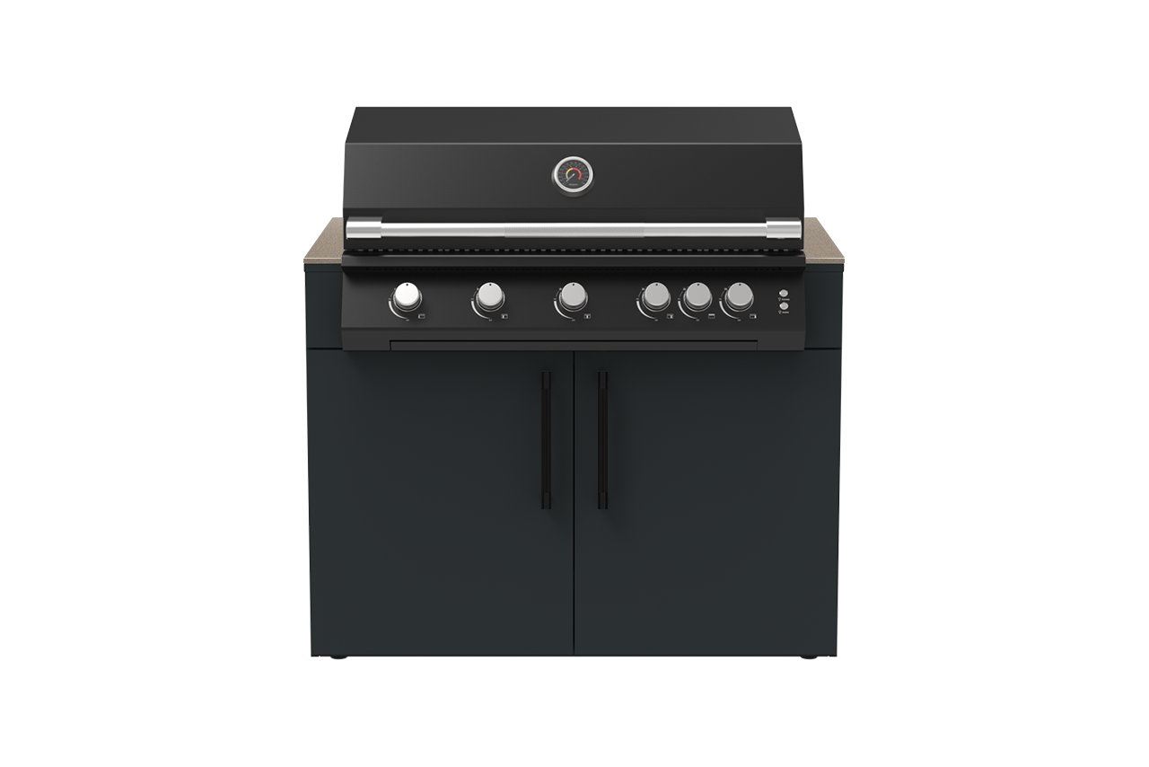 F5 Grill in Barro Satin worktop