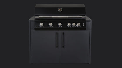 F5 Grill outdoor kitchen angle view