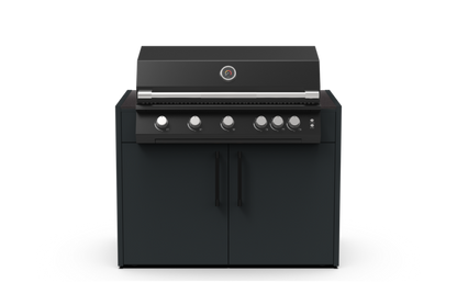 F5 Grill in Nero Riverwash worktop
