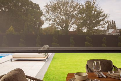 Luxe Pergola with retractable screen
